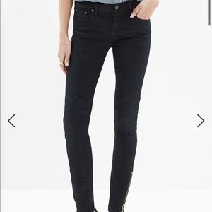 | Madewell | Skinny Skinny Zip Jeans. Size 27.